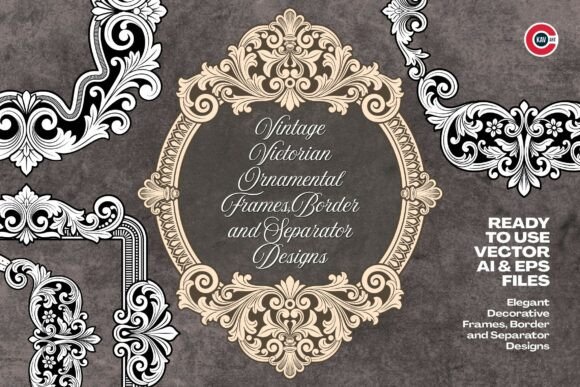 Download Vintage Classic Ornamental Frames Border - Ornamental Collection