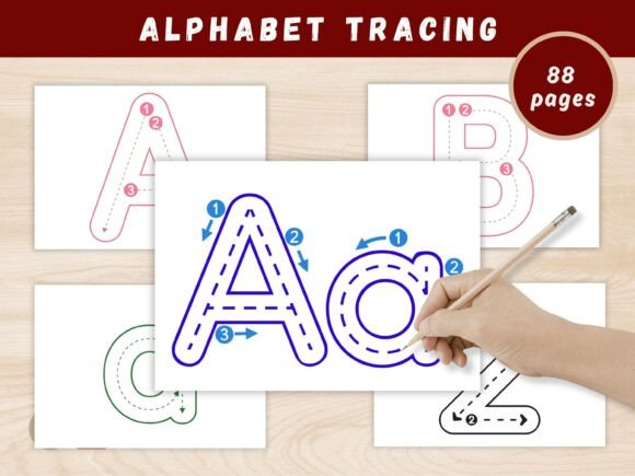 Download Alphabet Tracing for Kids a-Z and Number - Tracing Collection
