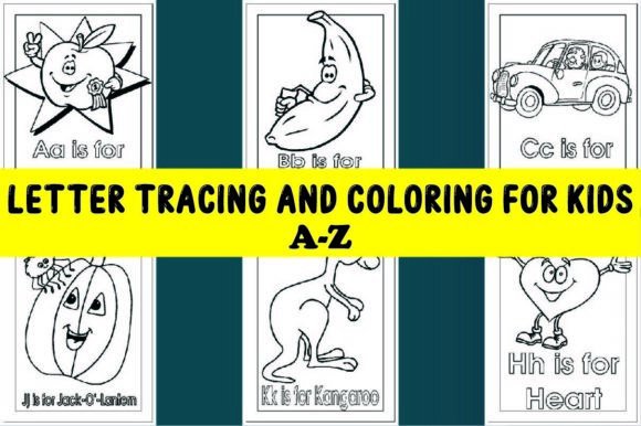 Download LETTER TRACING &amp; COLORING PAGE for KIDS - Tracing Collection