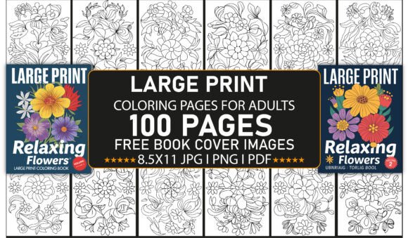 Download Large Print Designs for Adults Pages - Designs Collection