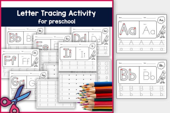 Download Letter Tracing Activities for Preschool - Tracing Collection