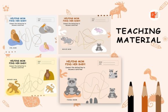 Download Tracing Book Animal Kids Monkey &amp; Friend - Tracing Collection