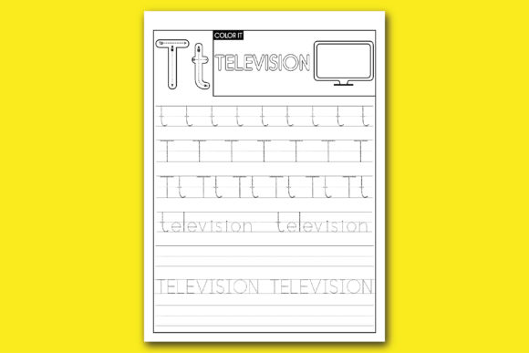 Download Alphabet Writing &amp; Tracing Activities T - Tracing Collection