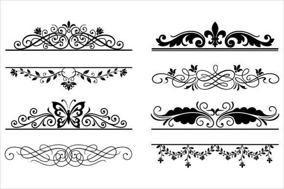Download Elegant Ornamental Border Bundle - Ornamental Collection