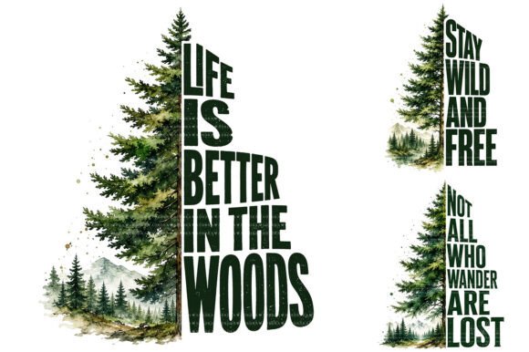 Download Forest Quote Sublimation Designs PNG - Designs Collection