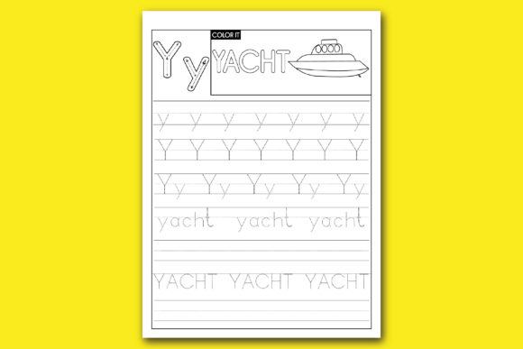 Download Alphabet Writing &amp; Tracing Activities Y - Tracing Collection