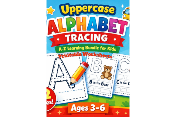 Download Alphabet Coloring &amp; Tracing Bundle - Tracing Collection