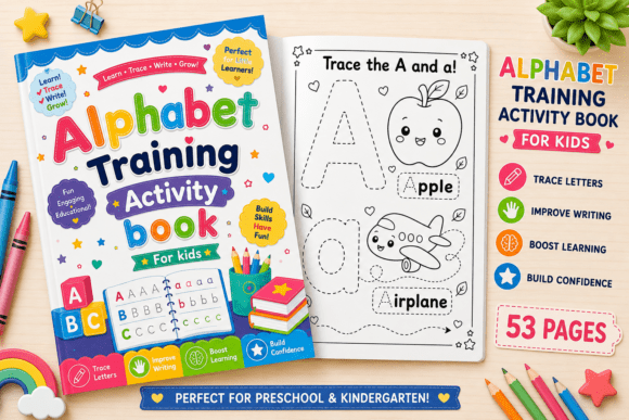 Download Alphabet Tracing Activity Book for Kids - Tracing Collection