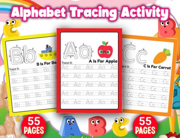 Download Letter Tracing Activity Book for Kids - Tracing Collection