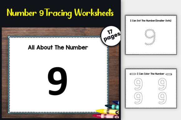 Download No-Prep Number Tracing Activities PreK-K - Tracing Collection