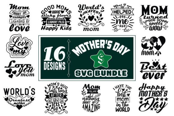Download Mother's Day Quotes Designs Bundle - Designs Collection